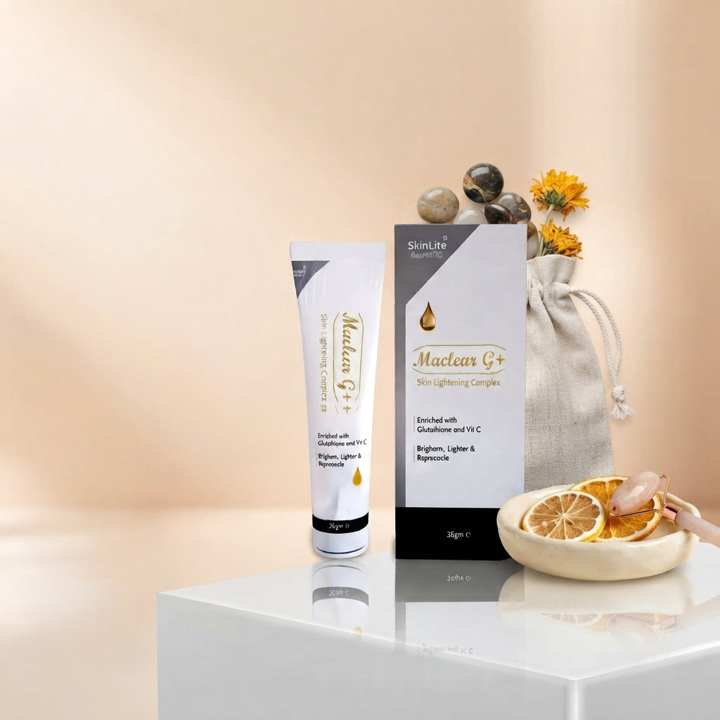 Maclear G Plus Skin Lightening Complex Advanced Brightening Formula Reduces Dark Spots Restores Natural Glow Healthy Radiant Skin |30g Rs 1,078