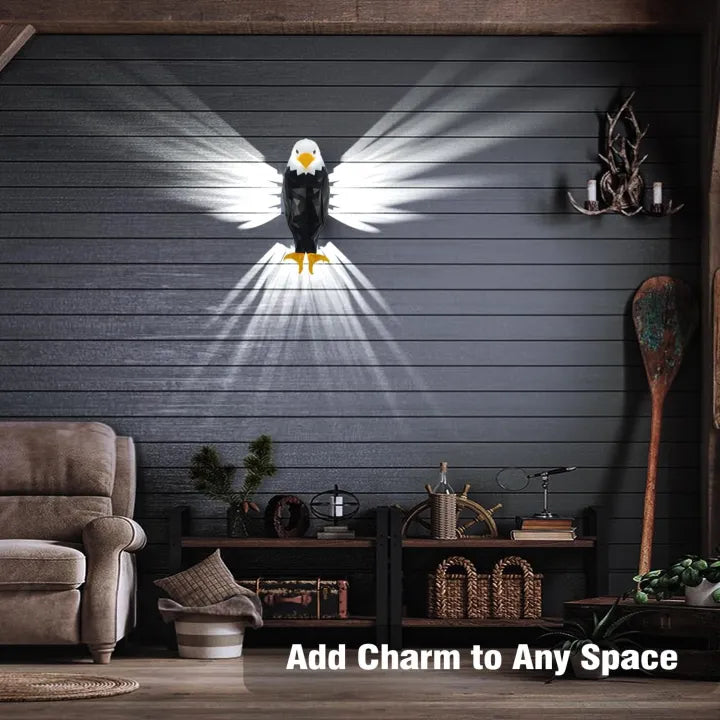 Eagle Wall Lamp with Remote Control and Timer